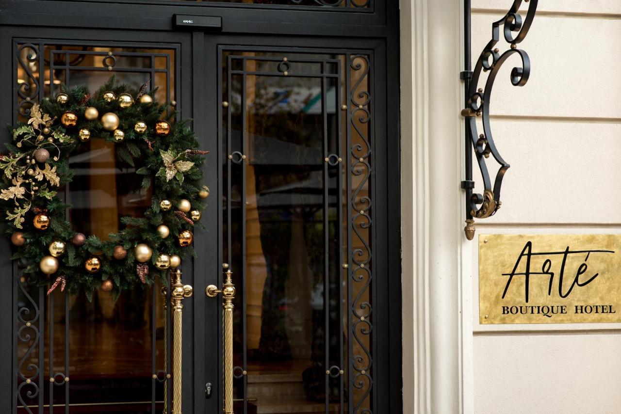 Arte Boutique Hotel Тирана Экстерьер фото